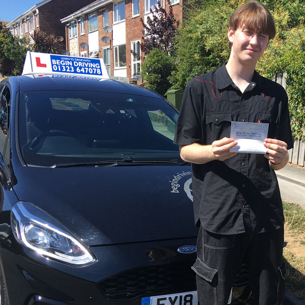 Test pass with Begin Driving