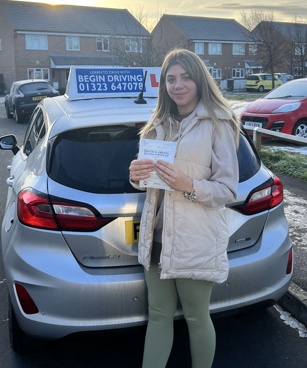 Driving test pass
