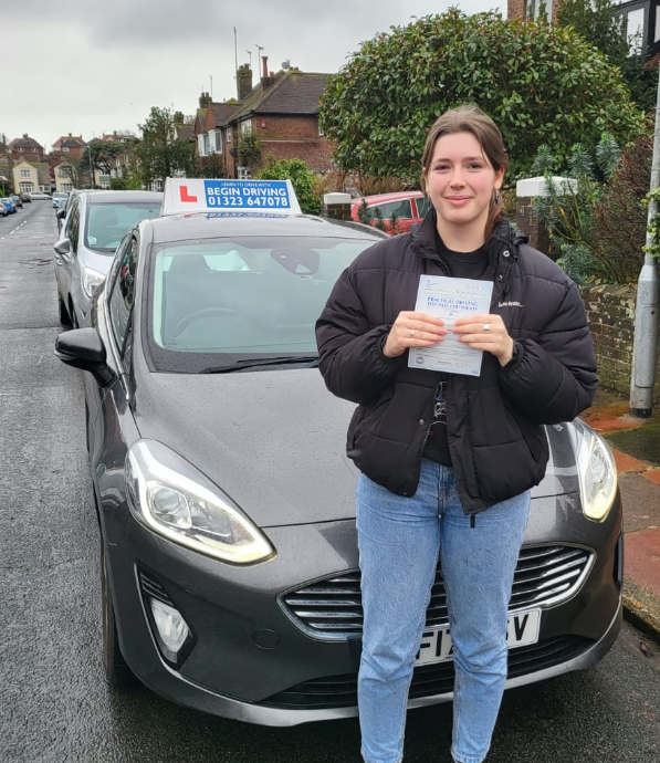 Driving test pass Eastbourne