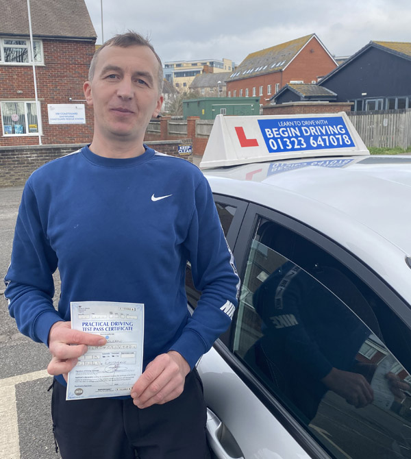 driving test pass eastbourne