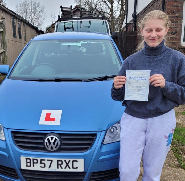 Driving test pass eastbourne