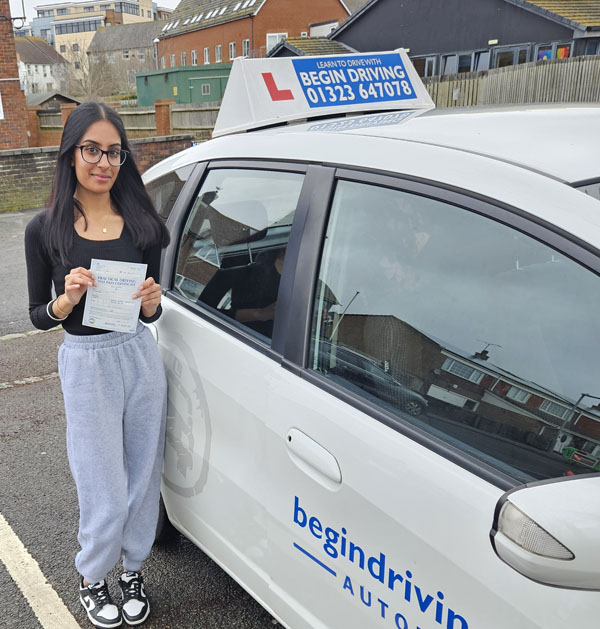 Driving test pass eastbourne
