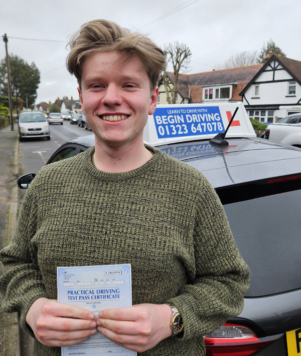 Driving test pass eastbourne