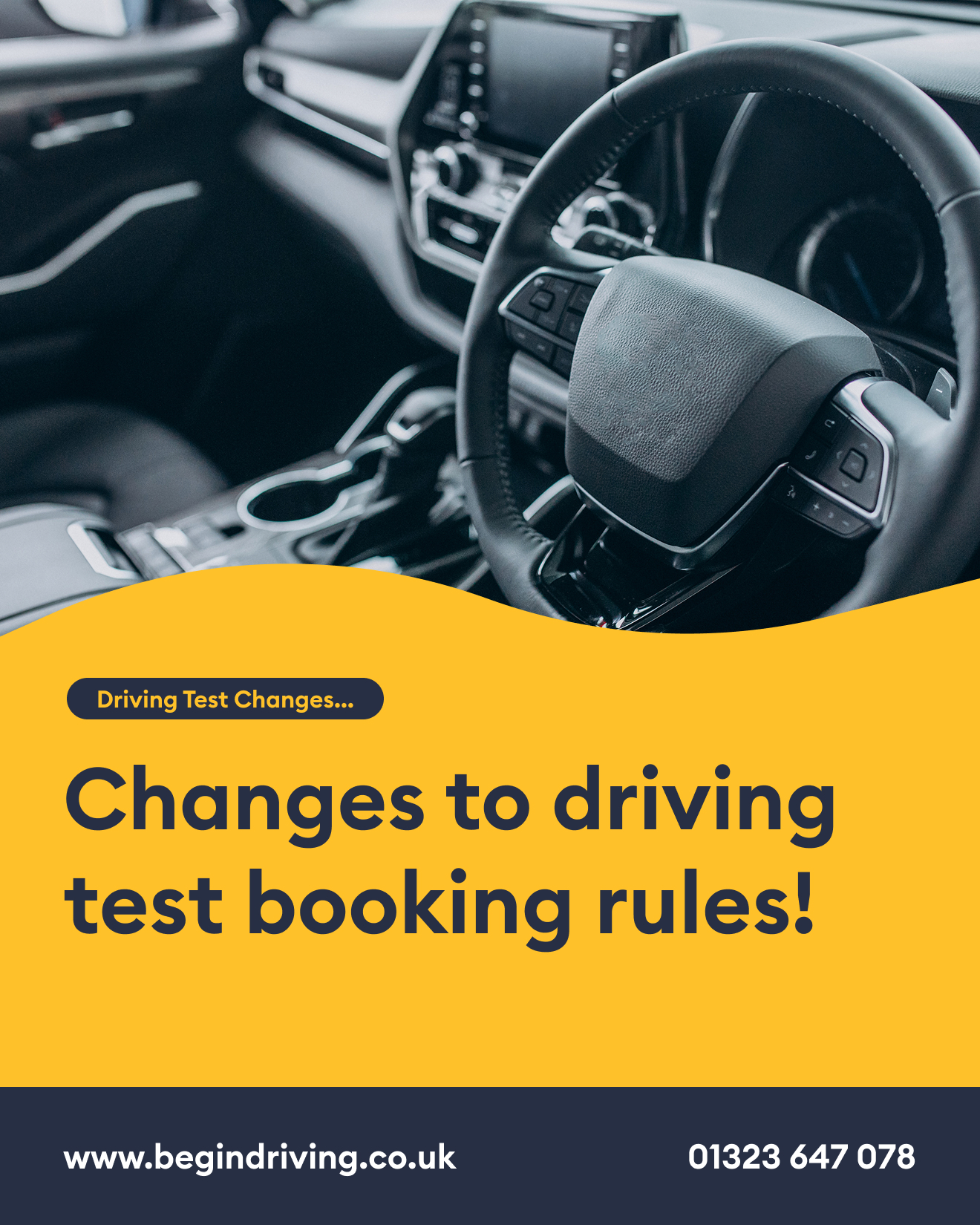 Driving test changes Begin Driving