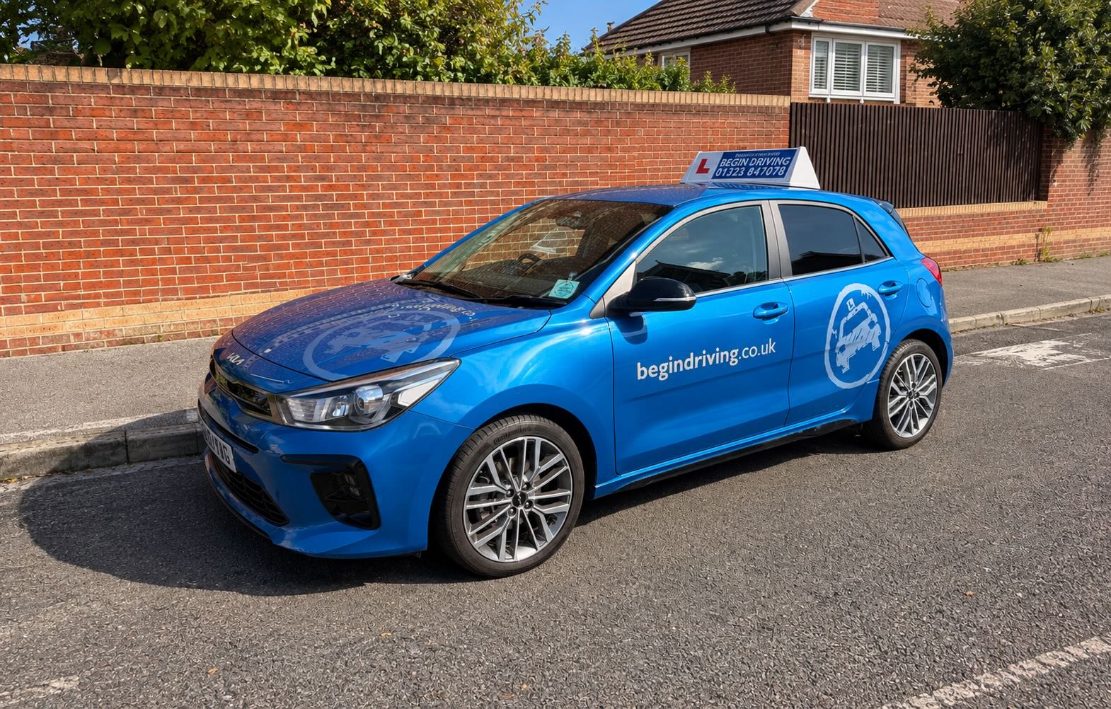 Tracey car small Begin Driving